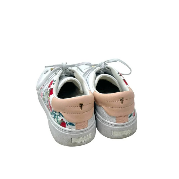 Ted Baker Hayiden Metropolis Cupsole Trainer Sneakers in White Size‎ 8.5 - Picture 8 of 11